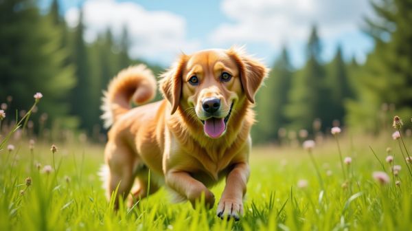 Comment jouer avec un golden retriever pour le stimuler et l'éduquer
